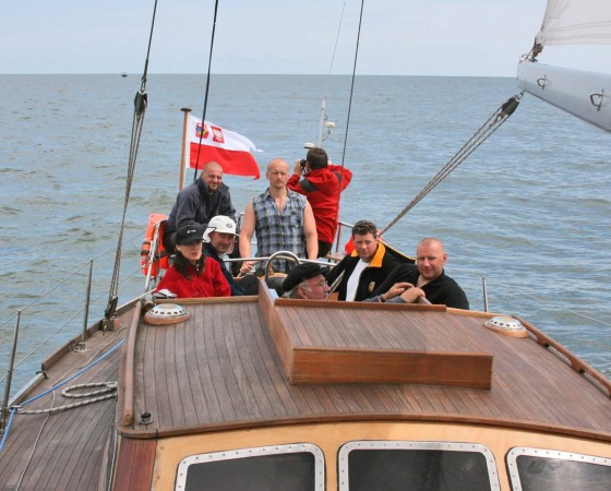 Rejs na S/Y Hetman do Kłajpedy. lipiec 2008 rok.