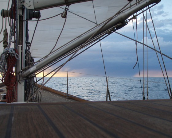 Bałtycki rejs szkoleniowy do Łeby. S/Y Hetman, sierpień 2008r.