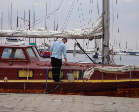 Rejs na S/Y Legia do Kłajpedy. czerwiec 2006r.